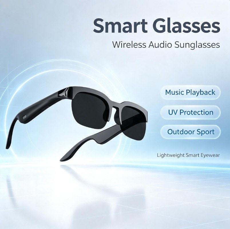 Smart Glasses Lens - Gafas de Sol Inteligentes 2026 con