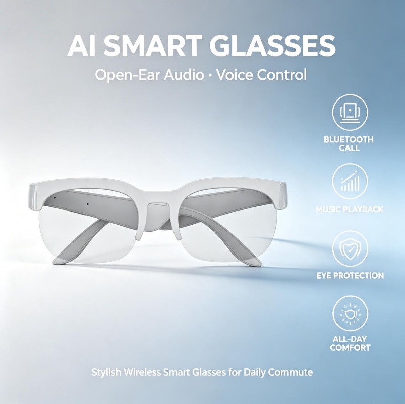 Gafas de Sol Inteligentes 2026 - Smart Glasses Lens reseña y precio